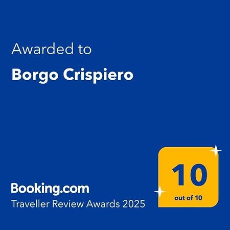 Borgo Crispiero Acomodação com café da manhã Exterior foto